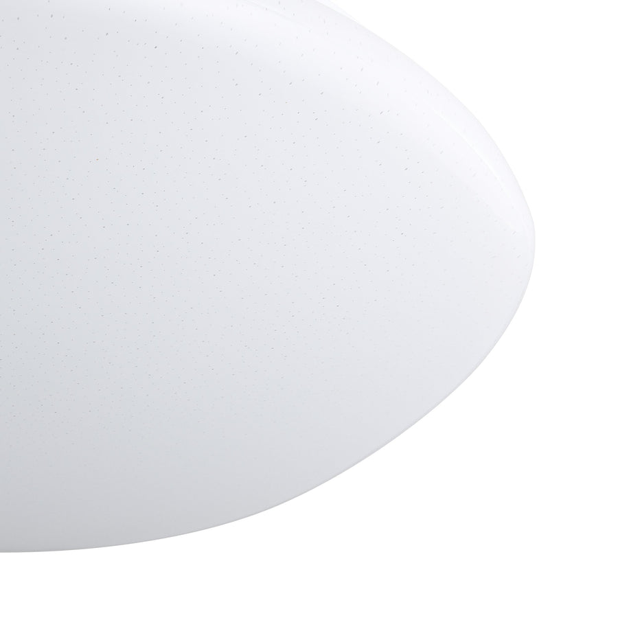 Plafonnier Sileras blanc, Ø 60 cm