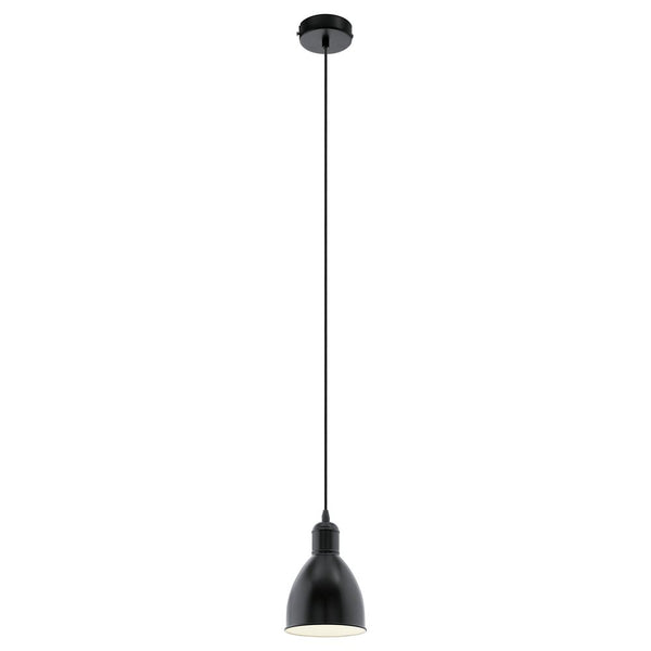 Suspension Priddy noire et blanche (49464)