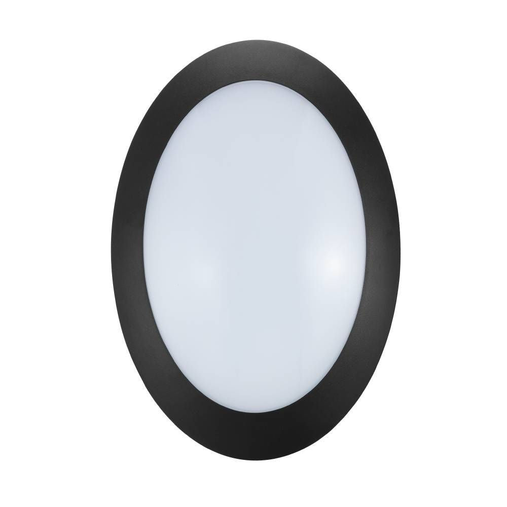 Applique extérieure Bellaria noire et blanche, L 9,5 cm (62212)