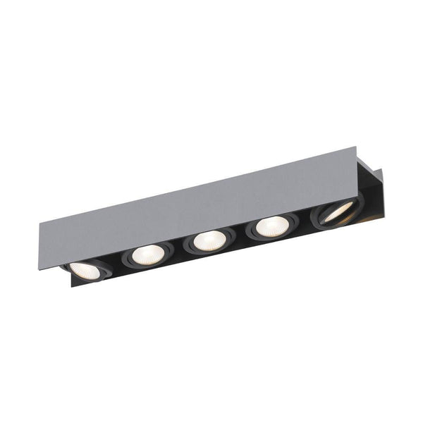Plafonnier Vidago PRO argenté et noir (62951)