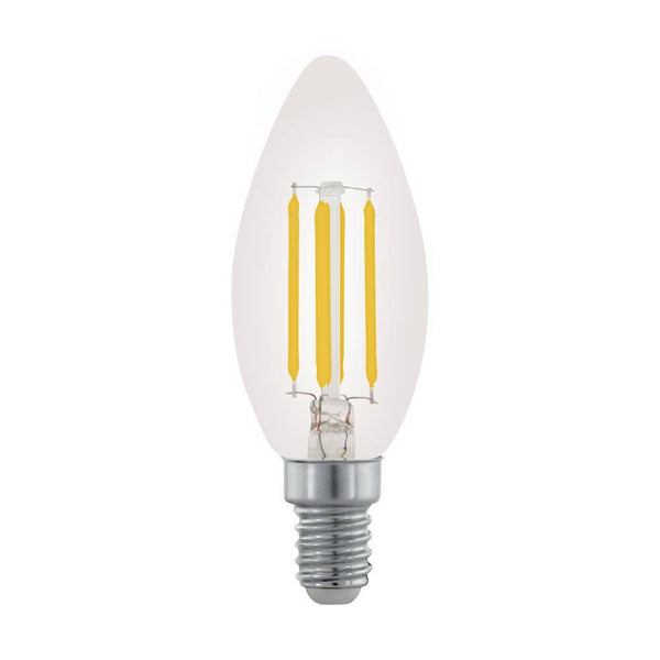 Ampoule LED E14 flamme transparente, 3,5 W | Eglo