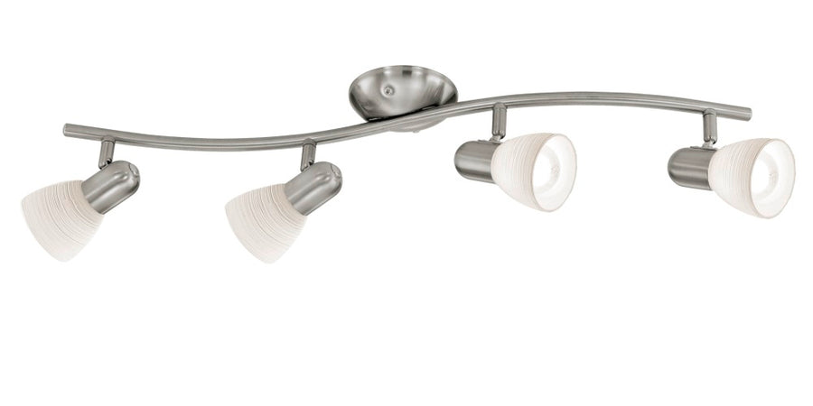 Plafonnier Dakar nickel satiné