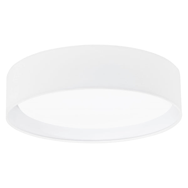Plafonnier Pasteri blanc, tissu
