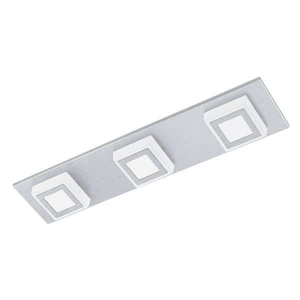 Applique murale Masiano aluminium, L 45 cm