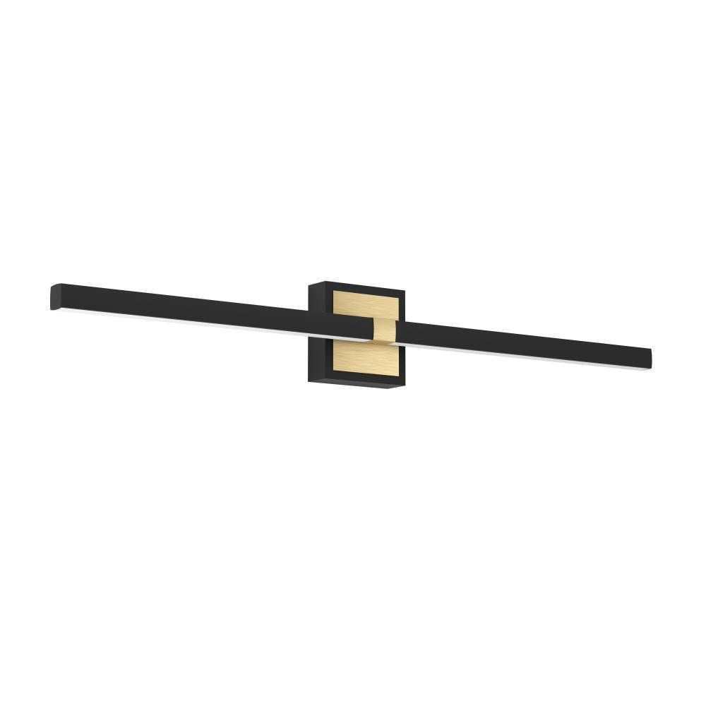 Plafonnier Peguera noir et laiton (900929)