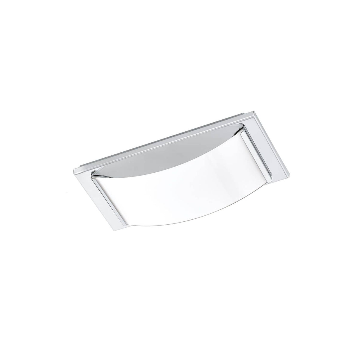 Applique murale Wasao 1 inox, verre