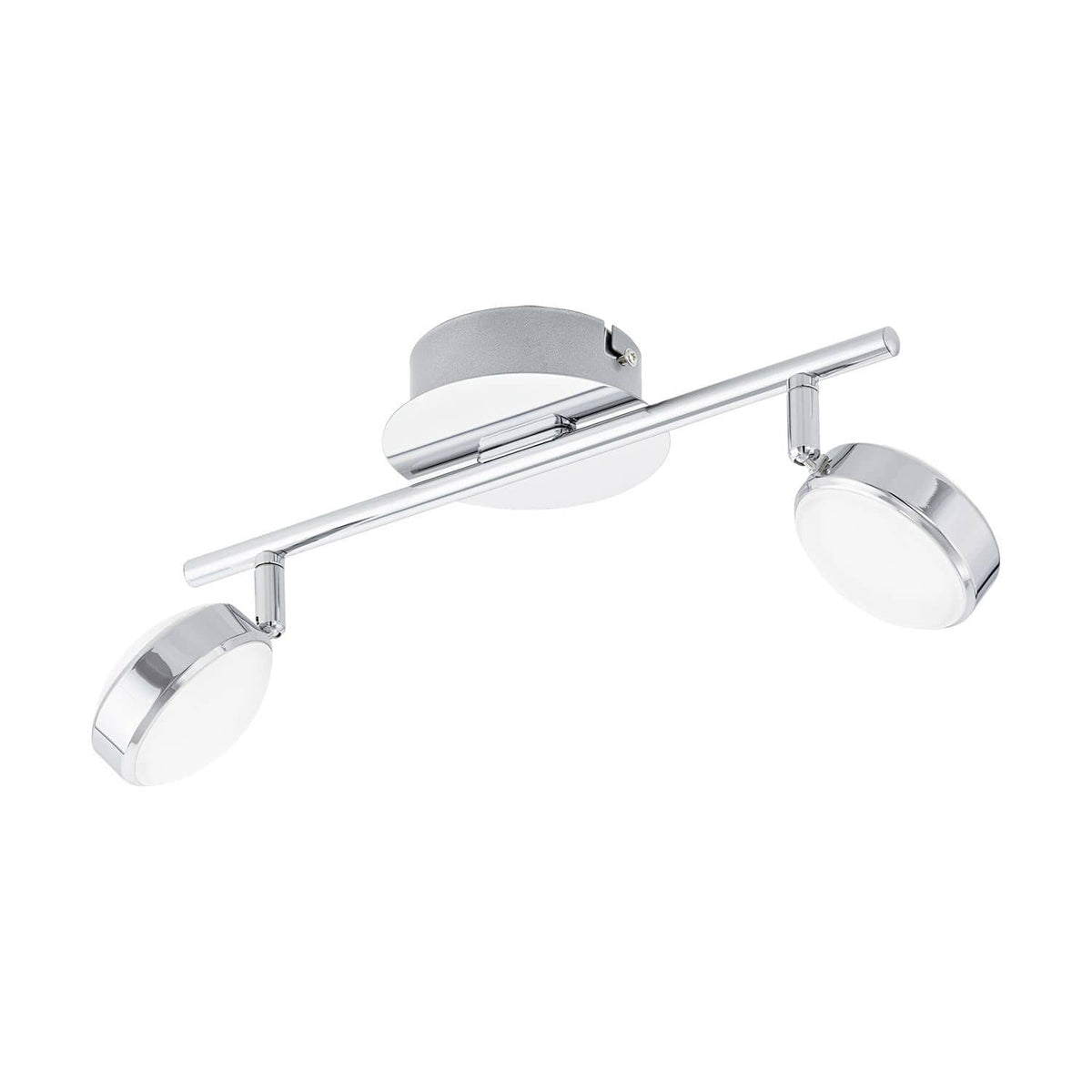 Spot Salto chromé, L 36 cm