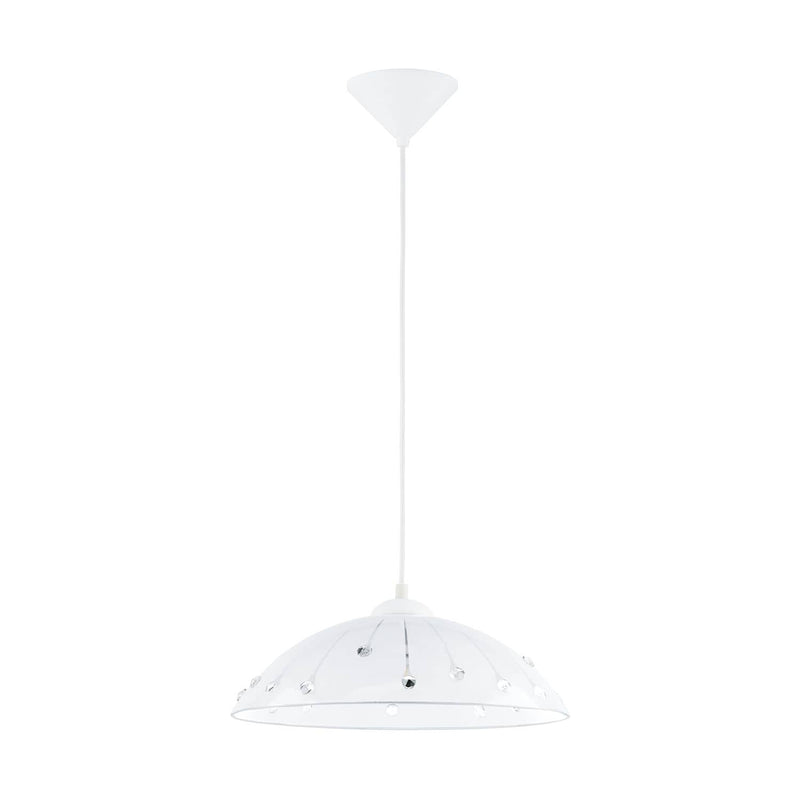 Suspension Vetro blanche, cristal