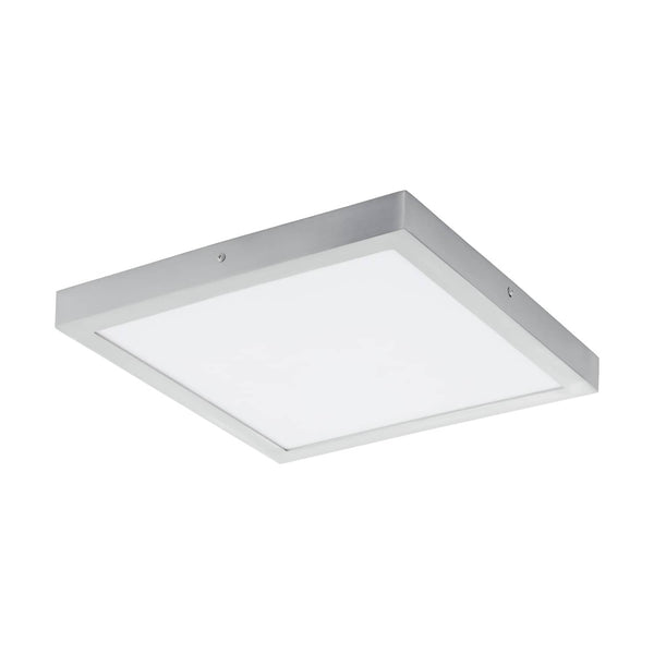 Plafonnier Fueva 1 argenté, L 40 cm (97265)