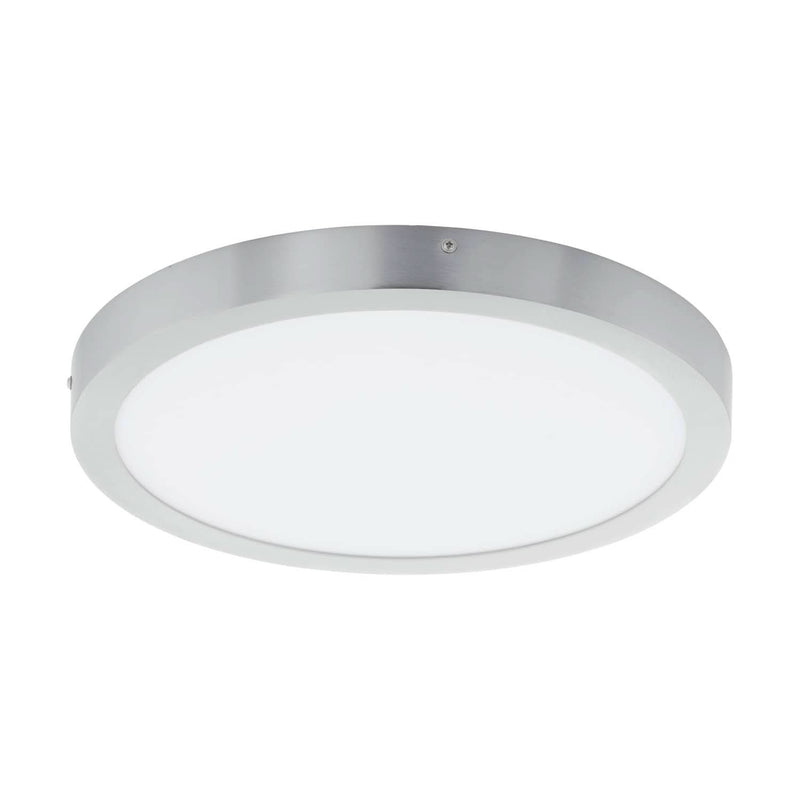 Plafonnier Fueva 1 argenté, Ø 40 cm (97267)