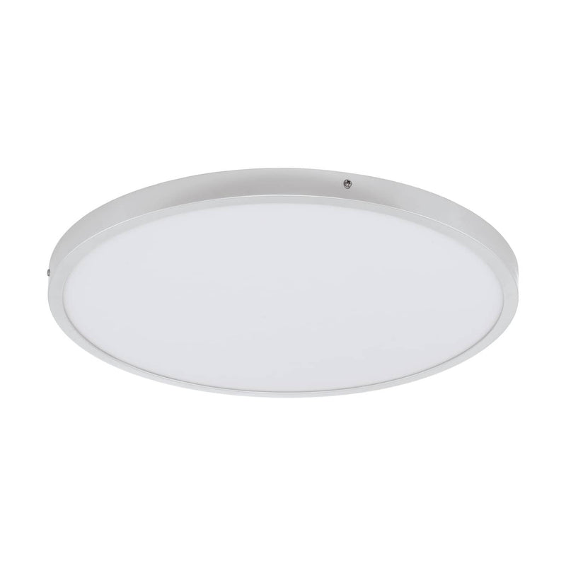 Plafonnier Fueva 1 argenté, Ø 50 cm (97272)