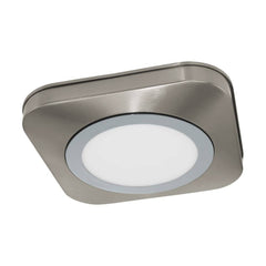 Plafonnier Olmos nickel satiné