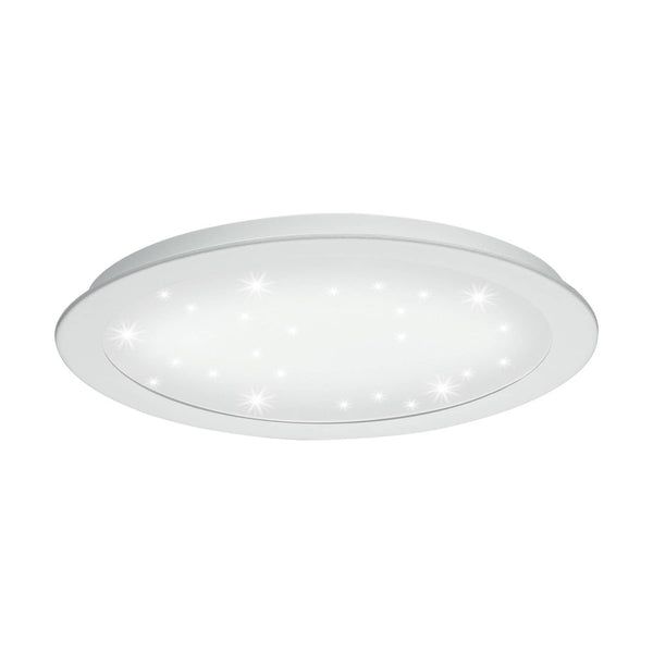 Spot encastrable Fiobbo blanc, Ø 30 cm