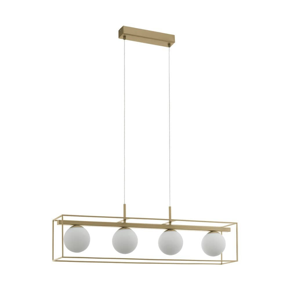 Suspension Vallaspra 4 lumières