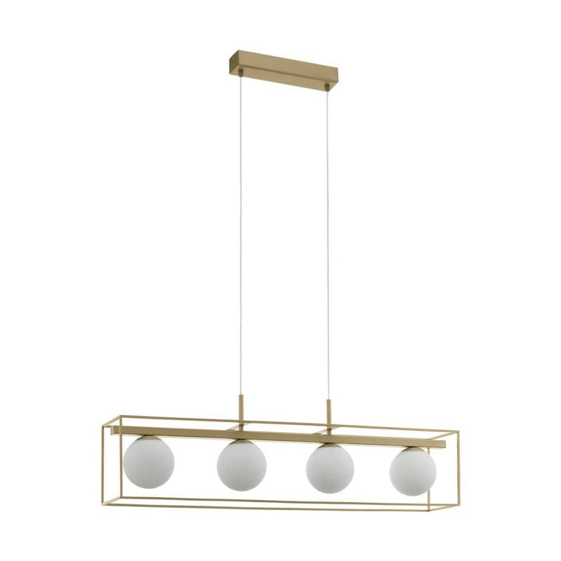 Suspension Vallaspra 4 lumières