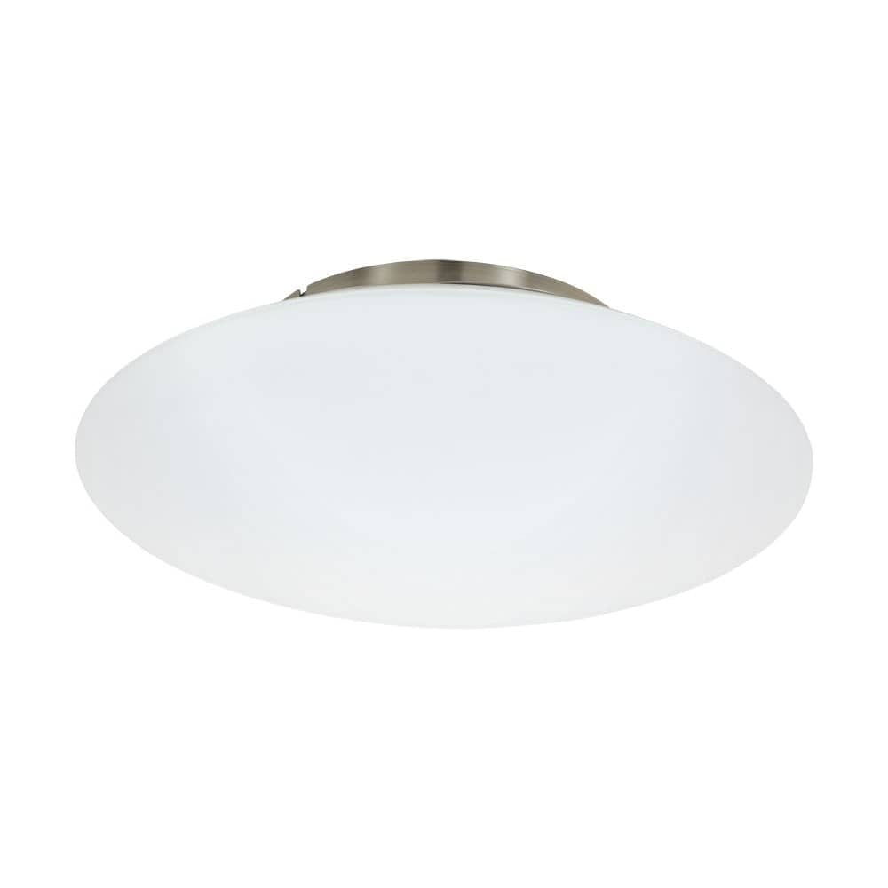 Plafonnier Frattina-c nickel satiné