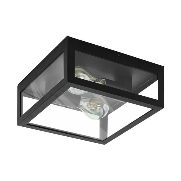 Plafonnier Amezola noir