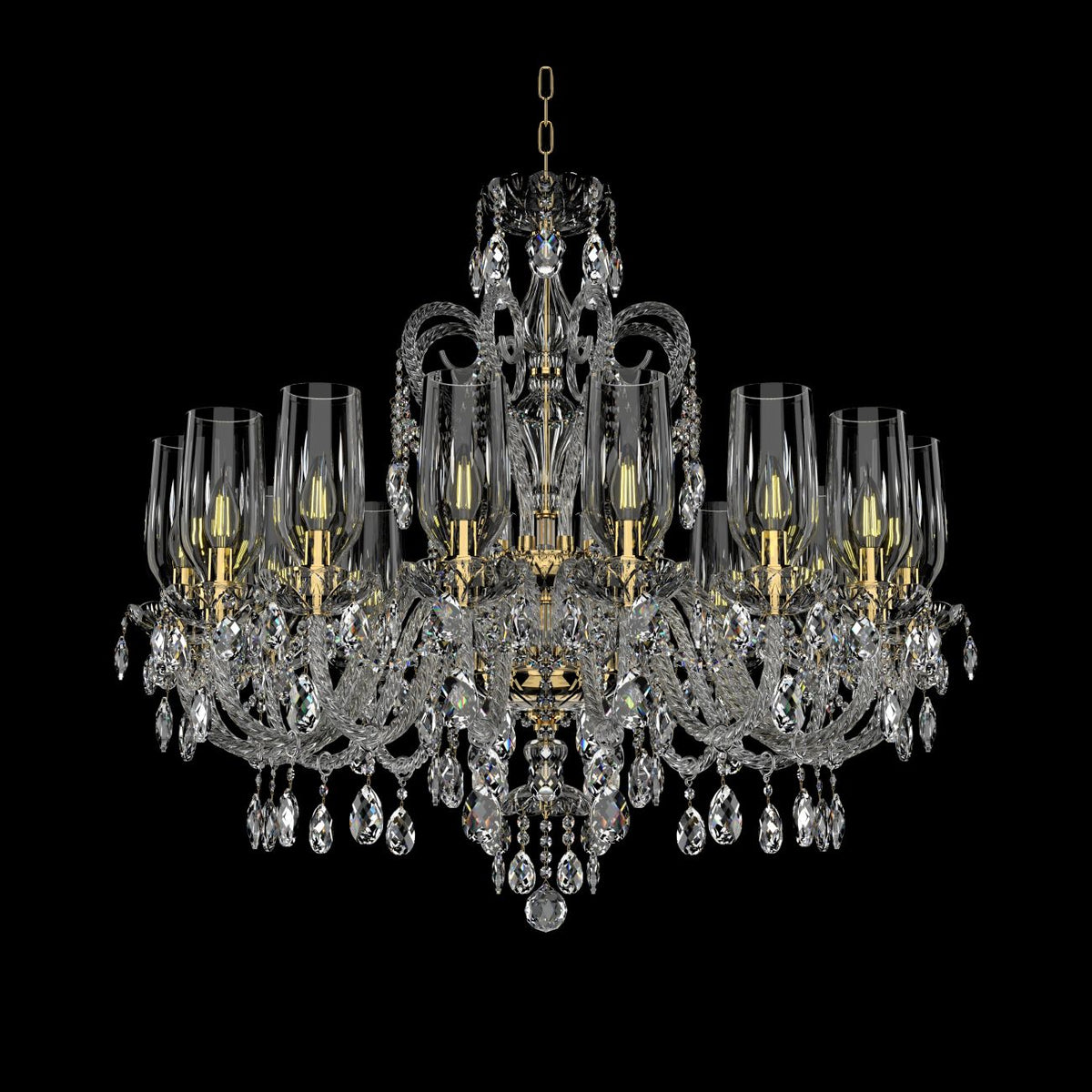 Lustre en cristal EL1381601AB3TPB
