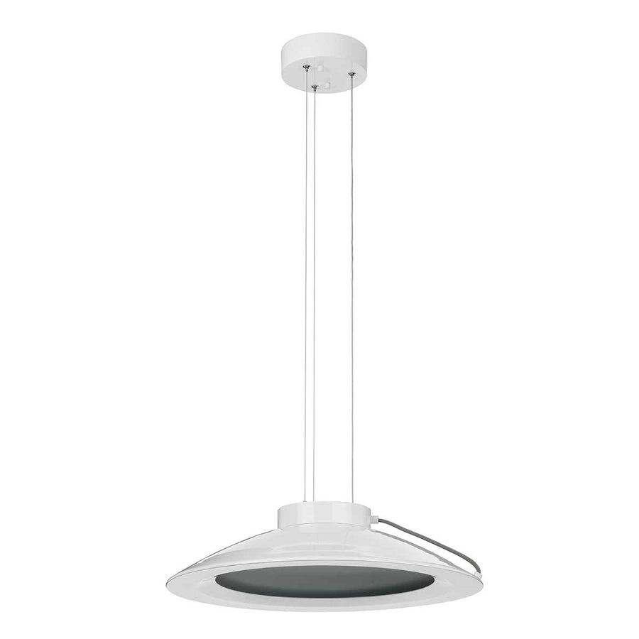 Suspension Europa blanche, Ø 49,8 cm
