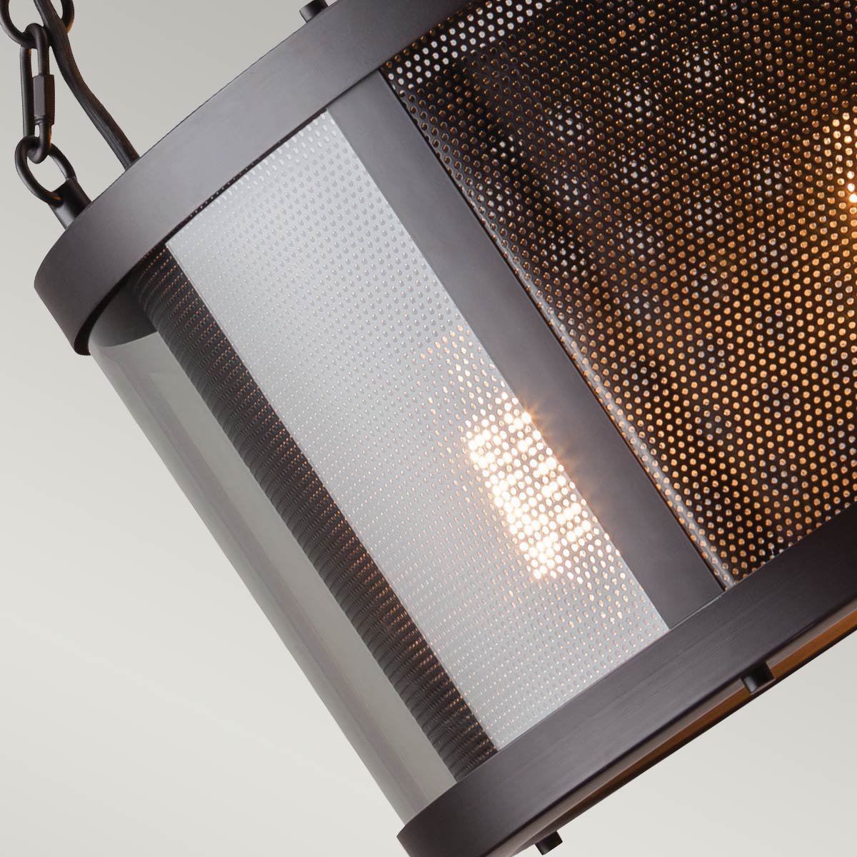 Suspension Bluffton 3 lumières bronze
