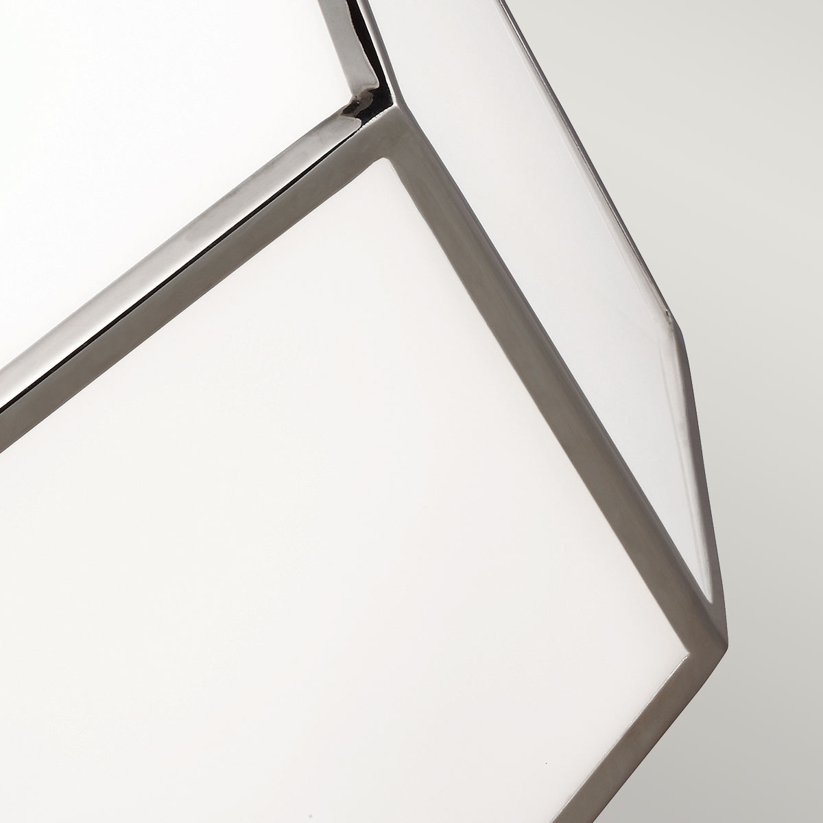 Lustre Diamond 4 lumières nickel poli
