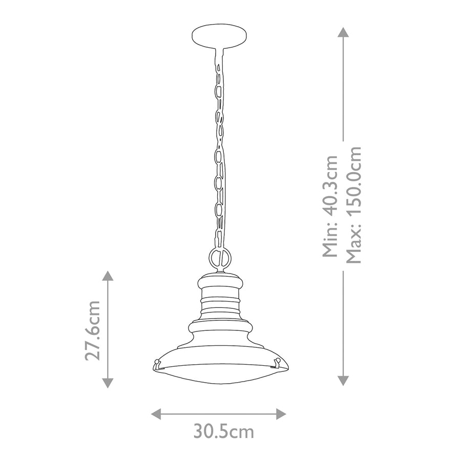 Luminaire extérieur | Redding Station
