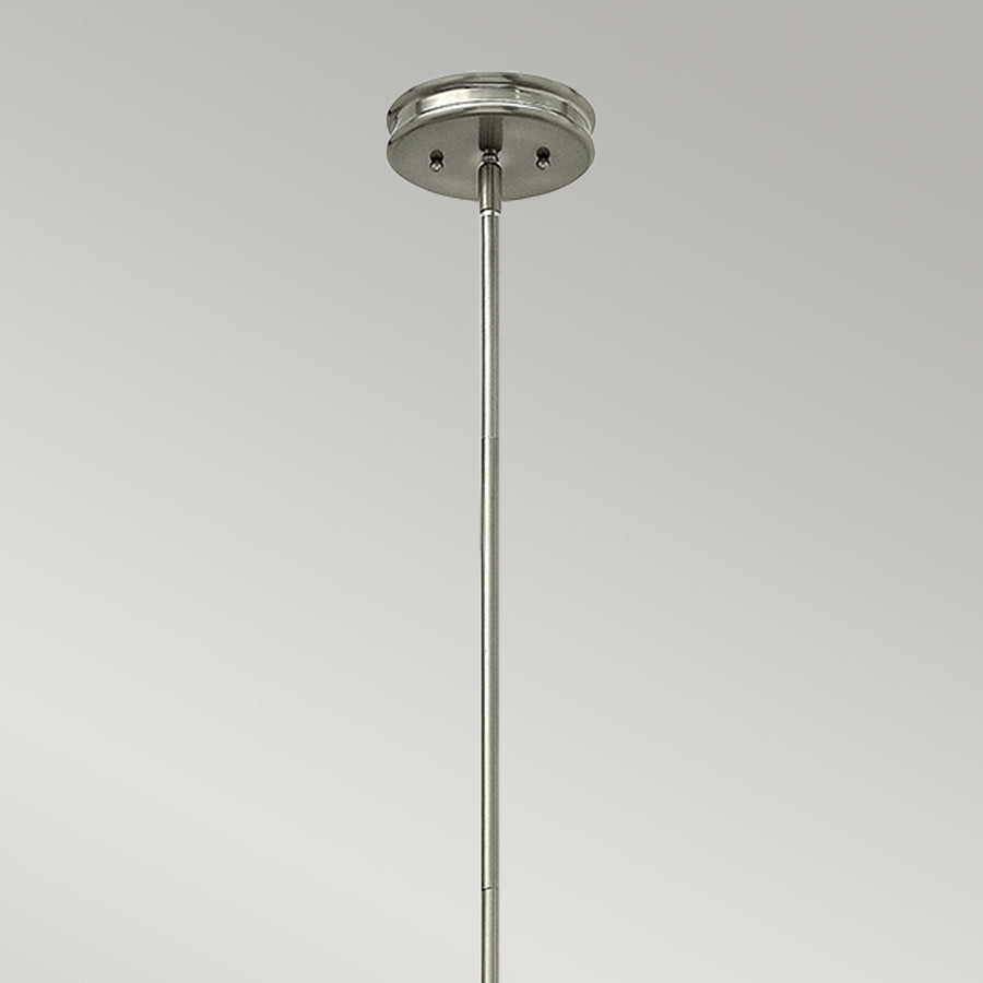 Suspension Pullman nickel satiné