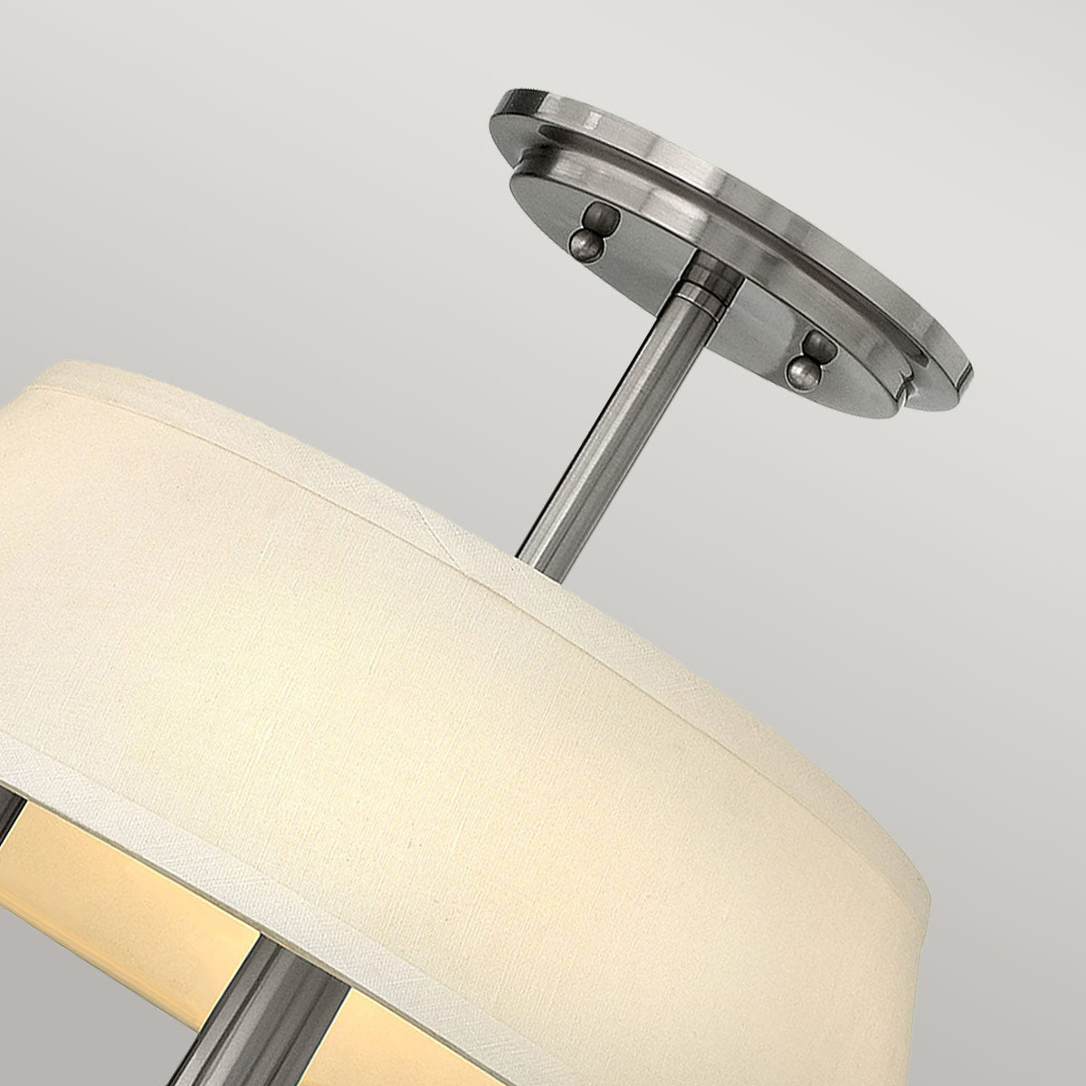 Suspension Whitney (hk) 3 lumières nickel satiné