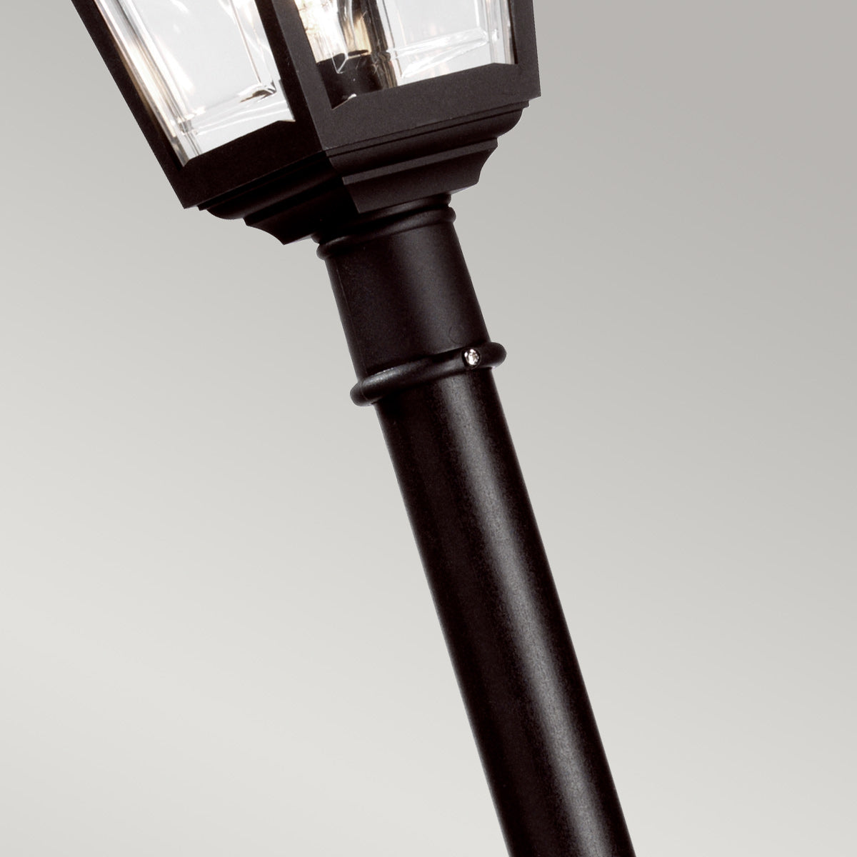 Lampadaire extérieur Kerry noir, H 191 cm