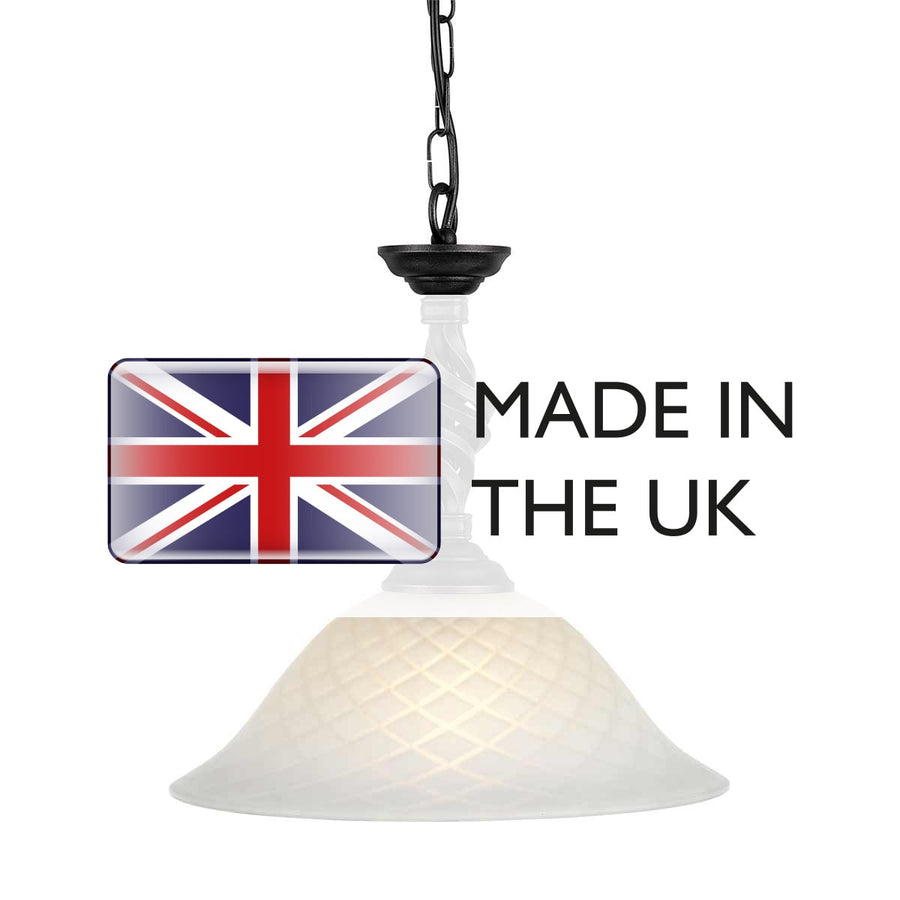 Visuel avec drapeau britannique et mention de fabrication au Royaume-Uni