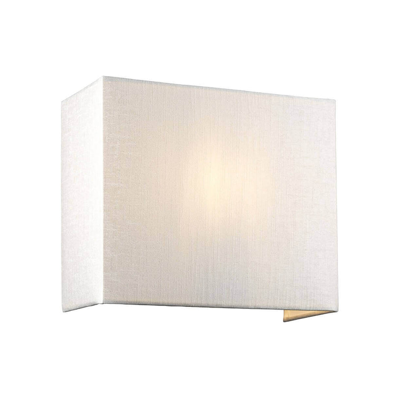 Applique murale Riley laiton vieilli et crème, Ø 27 cm