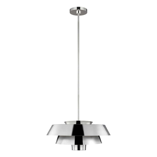 Suspension luminaire | Brisbin Nickel