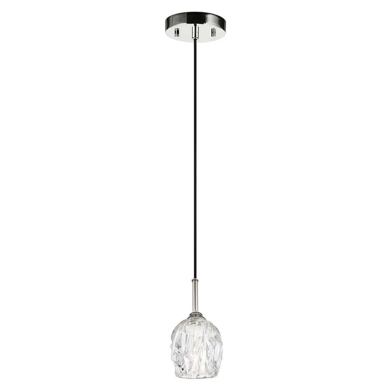 Suspension Rubin nickel poli, verre