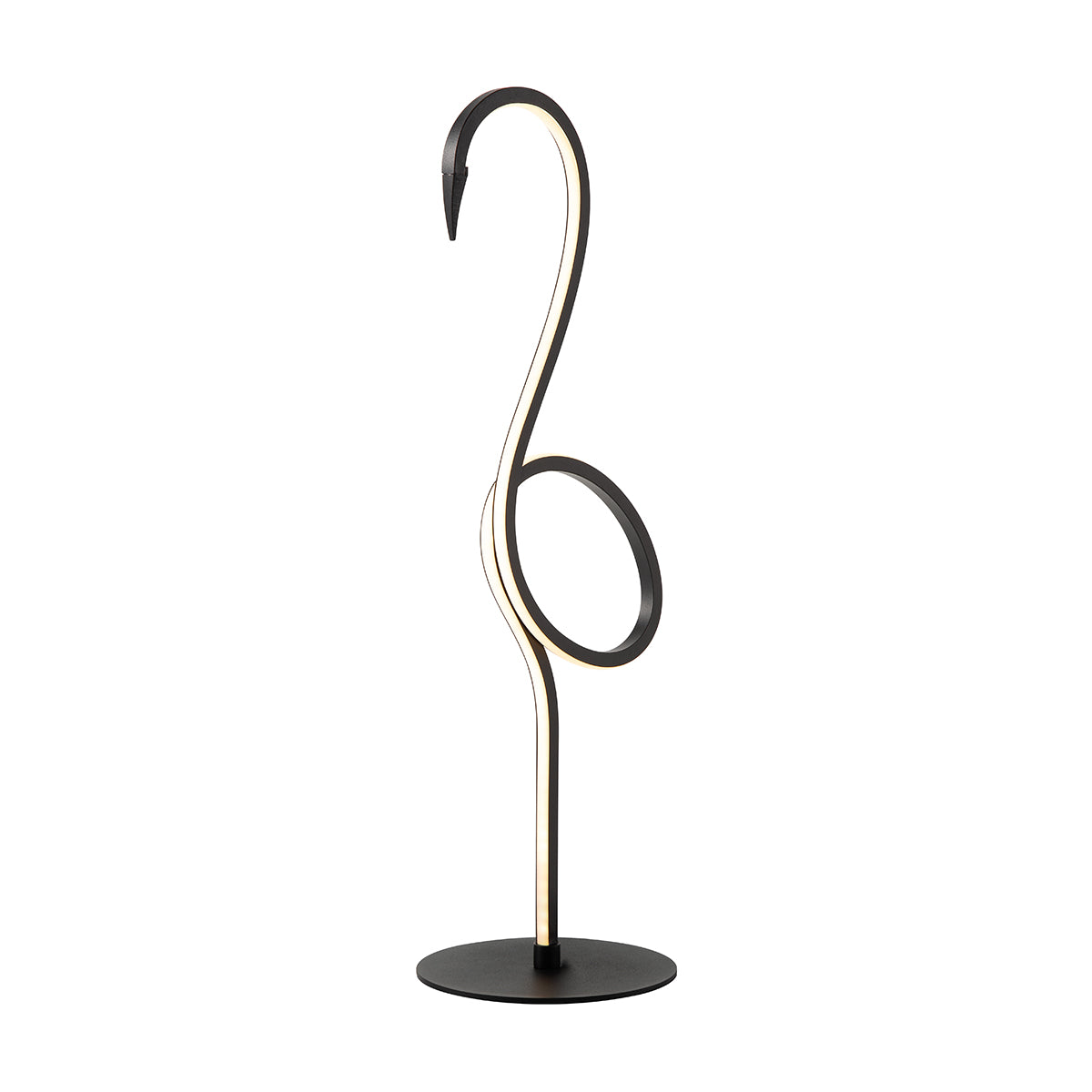 Lampe à poser Flamingo noire