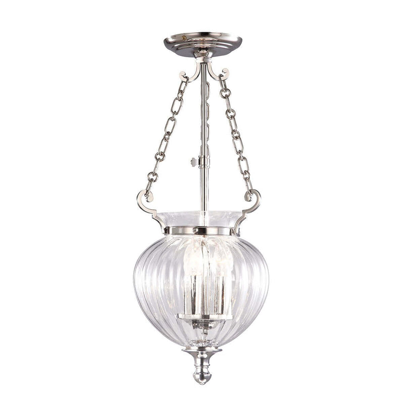 Suspension luminaire | Finsbury Park Nickel