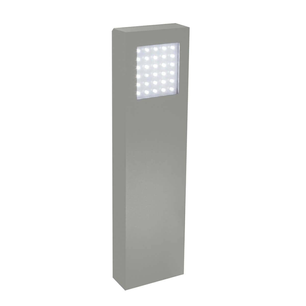 Lampadaire extérieur Beta argenté, H 45 cm