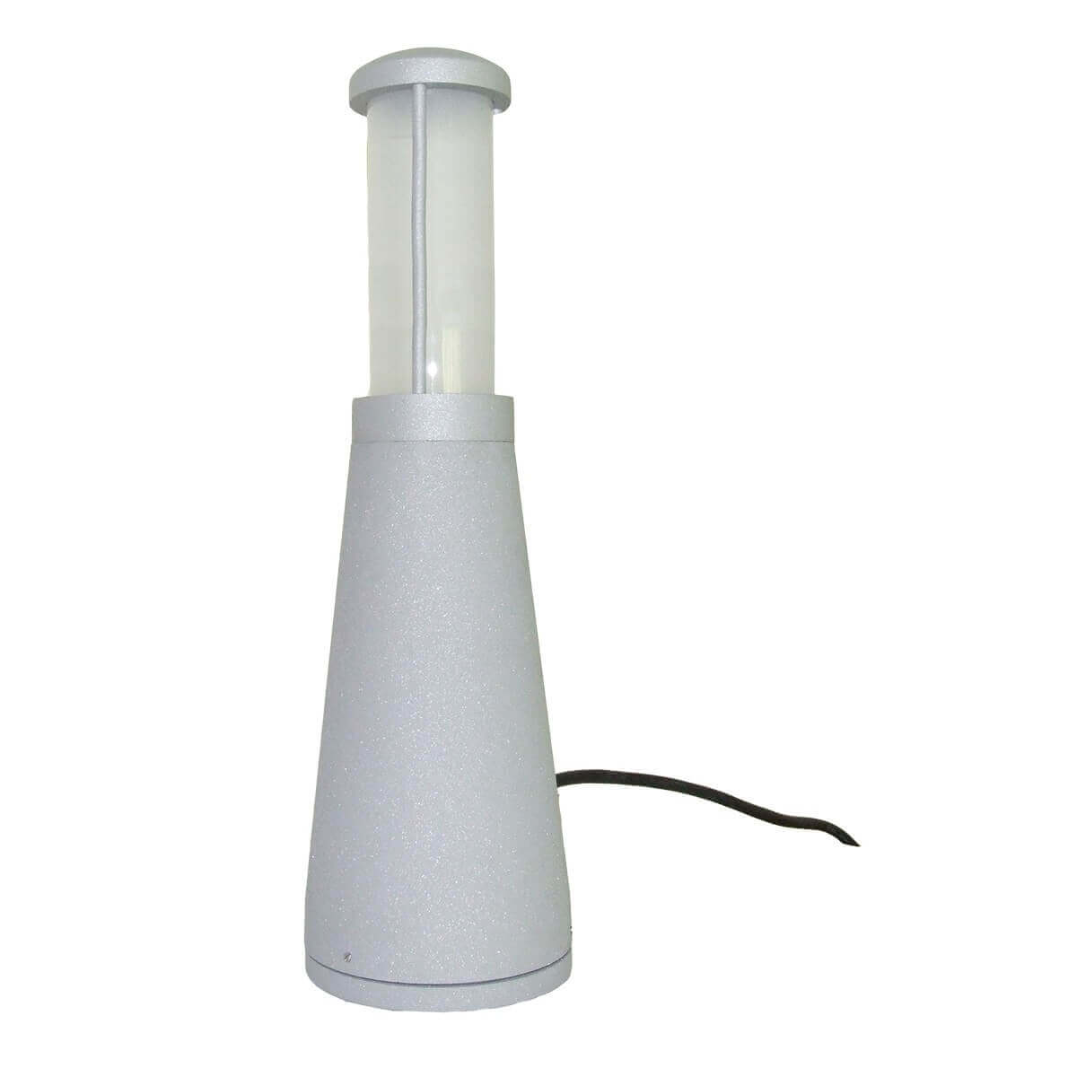 Lampadaire extérieur Beta argenté, H 37 cm (GZ-BETA7)