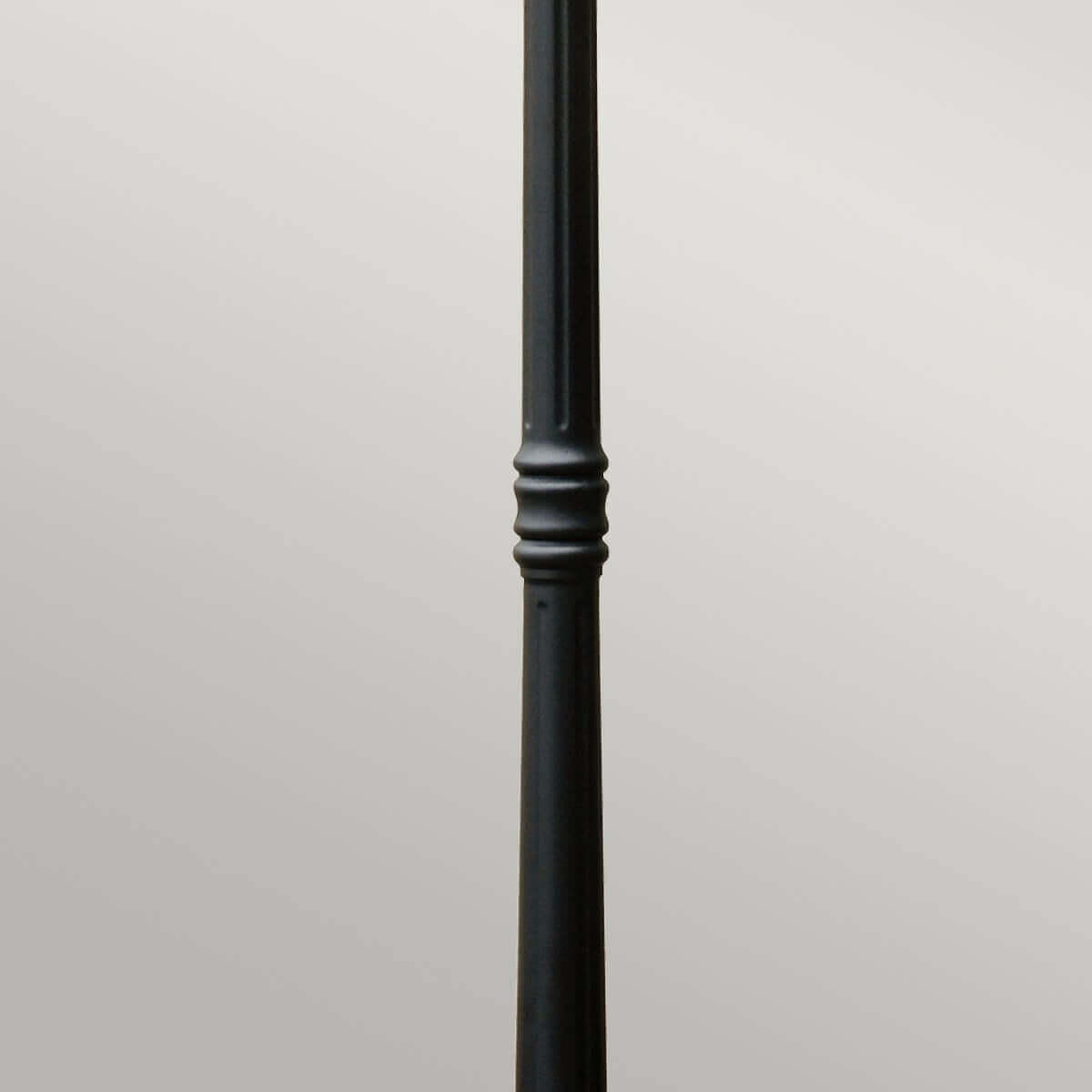 Lampadaire extérieur Ledbury noir, H 192,4 cm