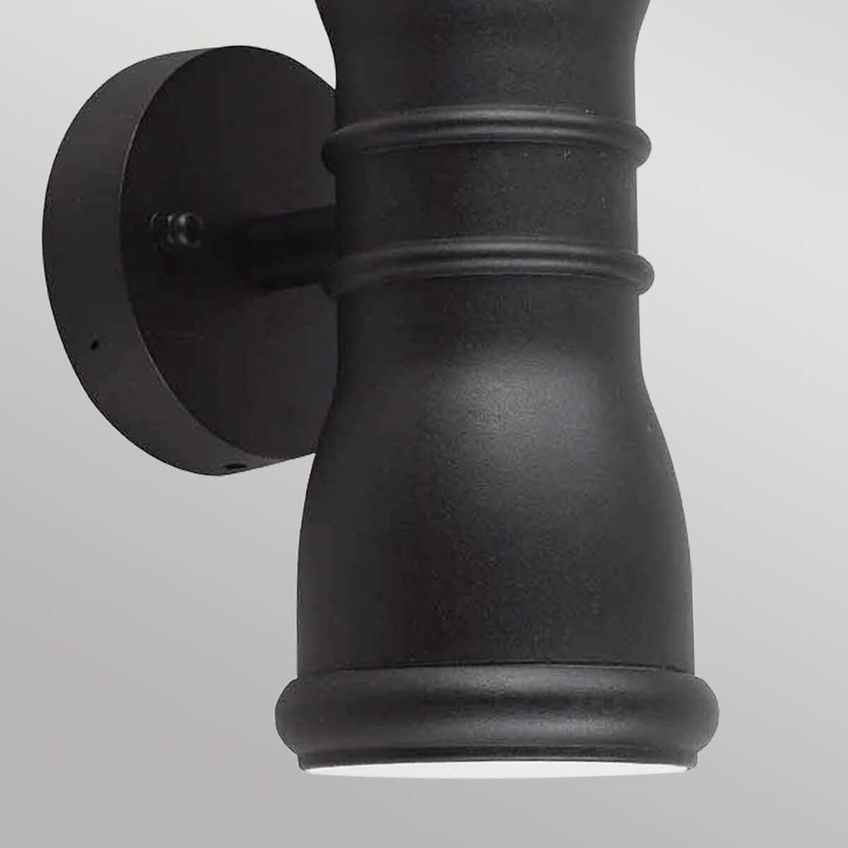 Applique extérieure Malvern 2 lumières noire