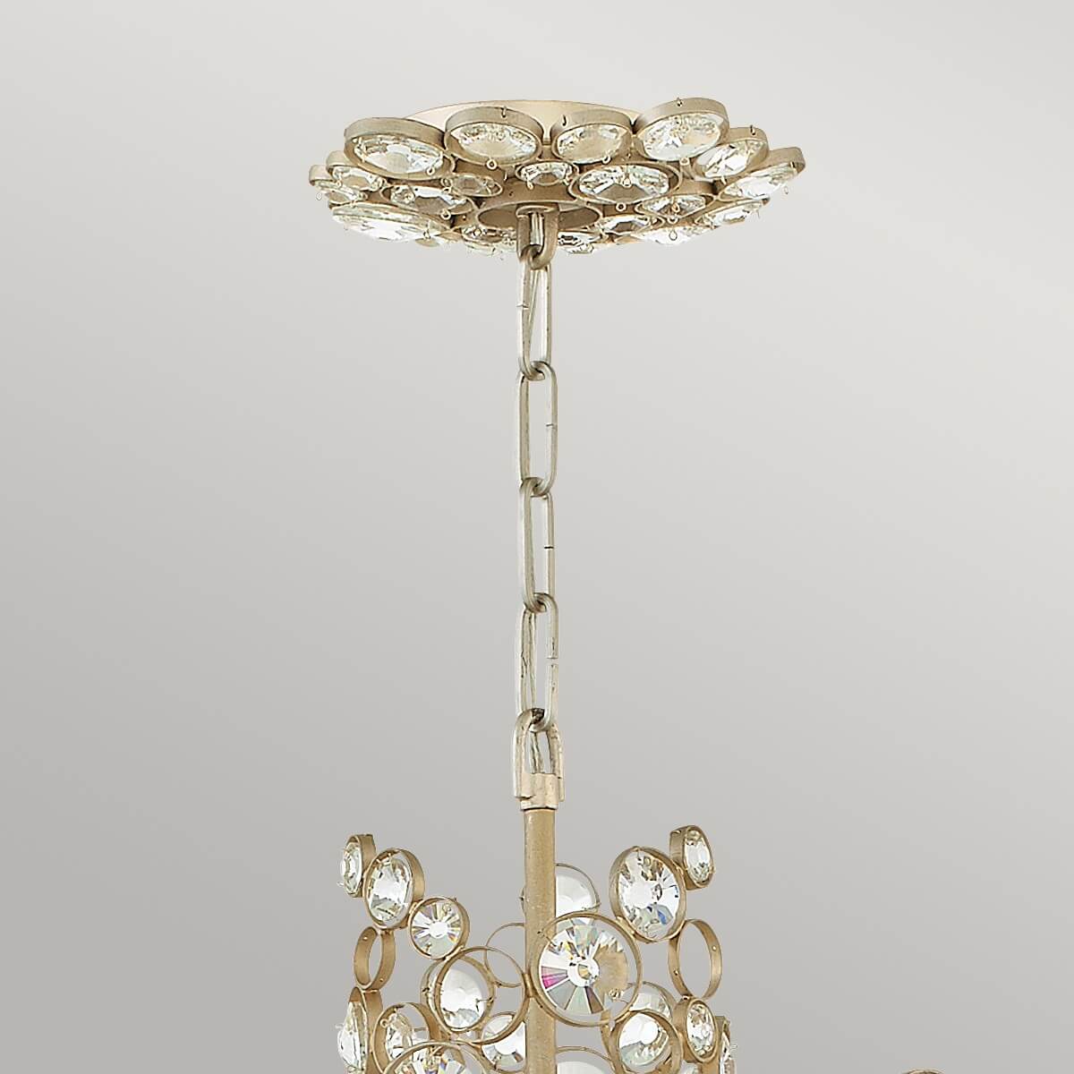 Lustre Anya 6 lumières argenté