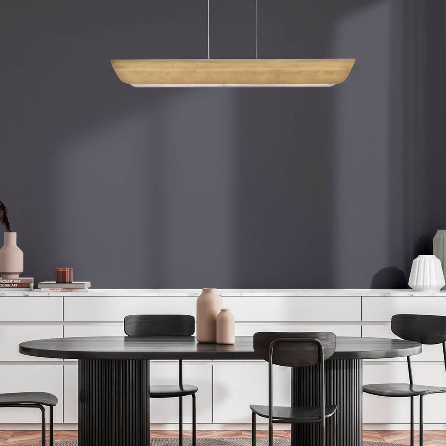 Suspension Arco laiton, verre