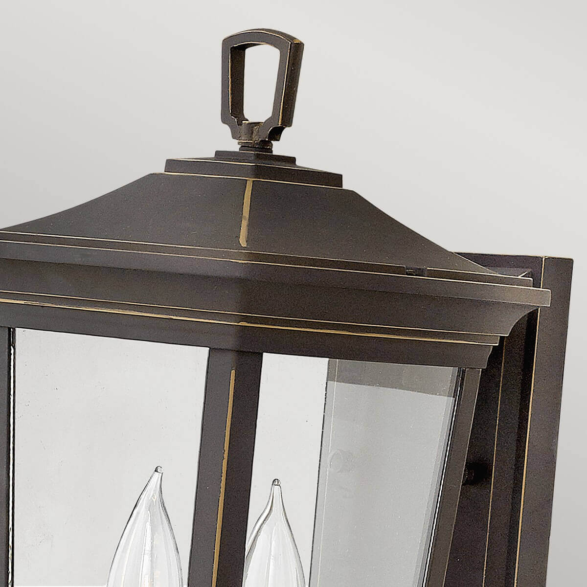 Applique extérieure Bromley 2 lumières bronze