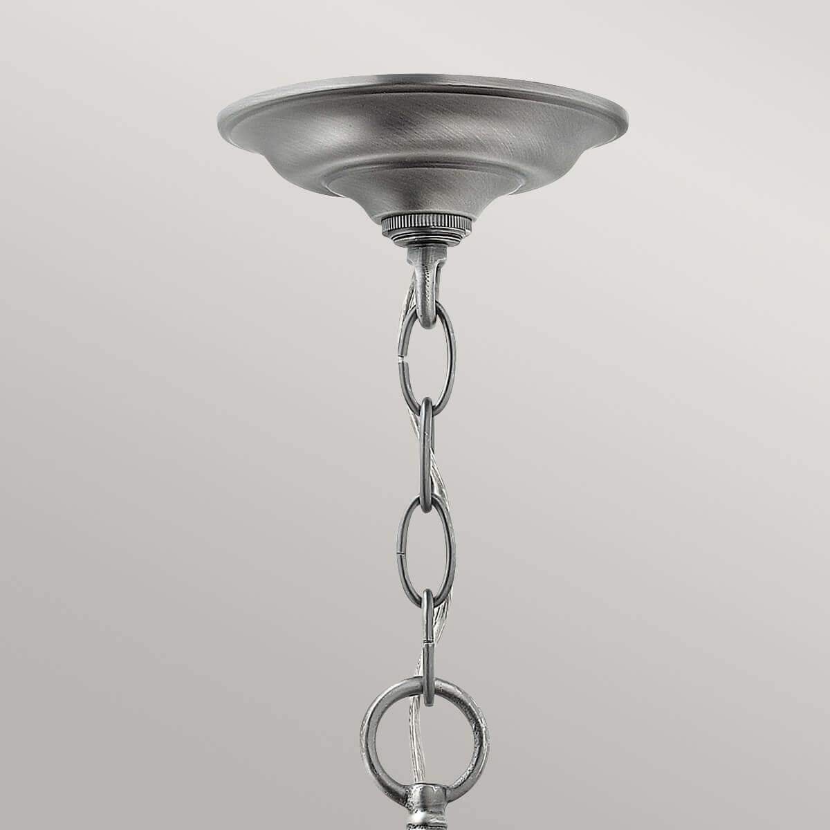 Suspension Gentry 6 lumières, verre