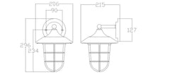 Luminaire extérieur | Marina H 29,6 cm