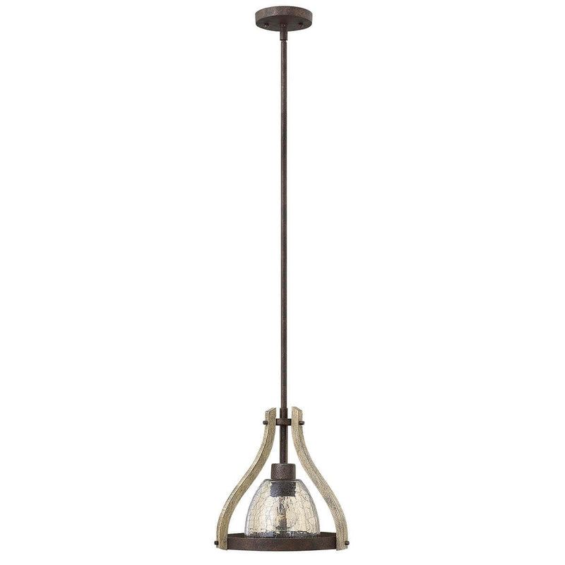 Suspension Middlefield rouille, bois massif