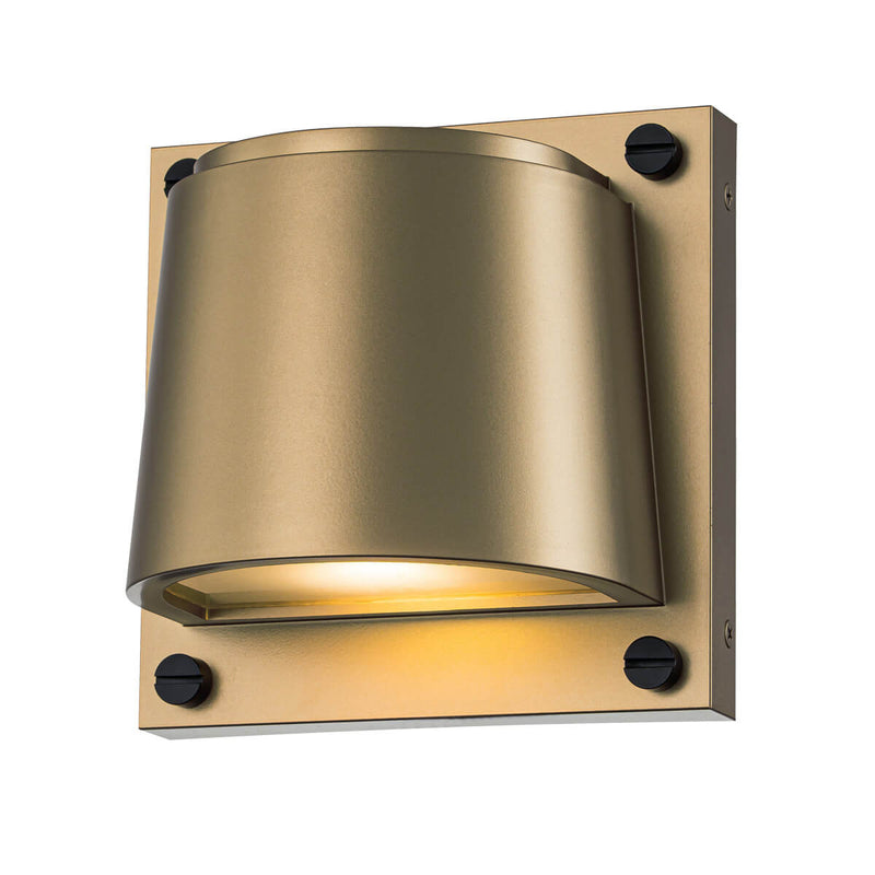 Applique extérieure Scout laiton, verre