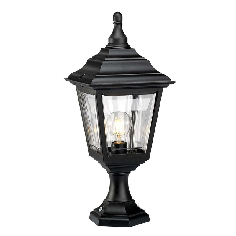 Lampadaire extérieur Kerry noir, H 44 cm