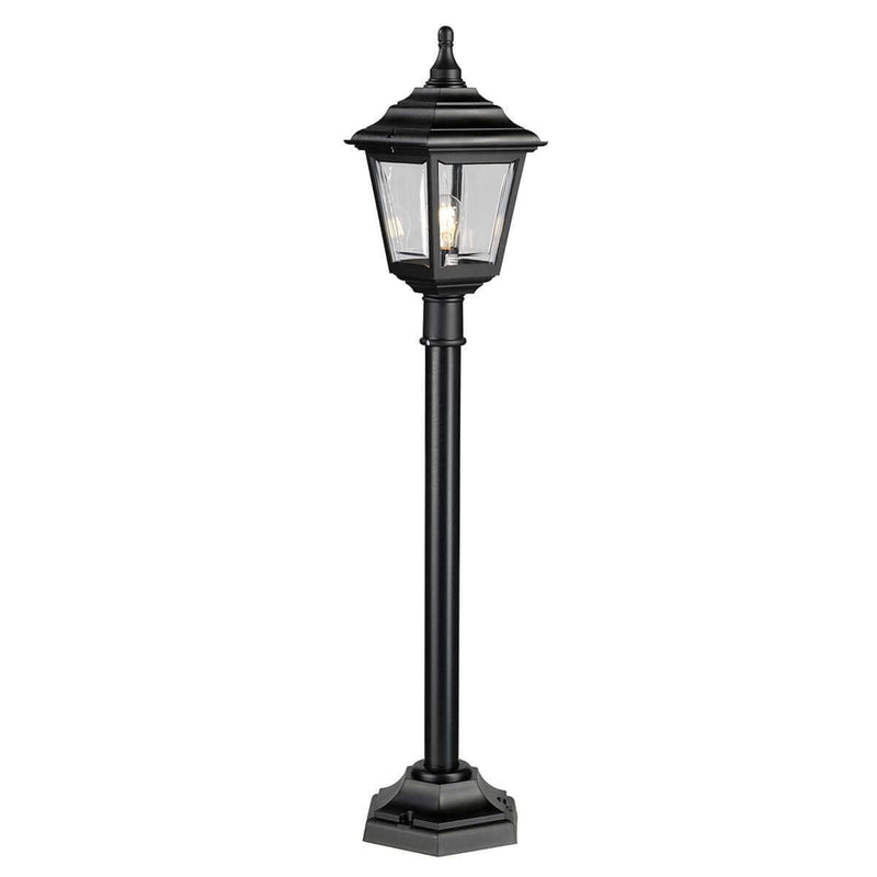 Lampadaire extérieur Kerry noir, H 116 cm