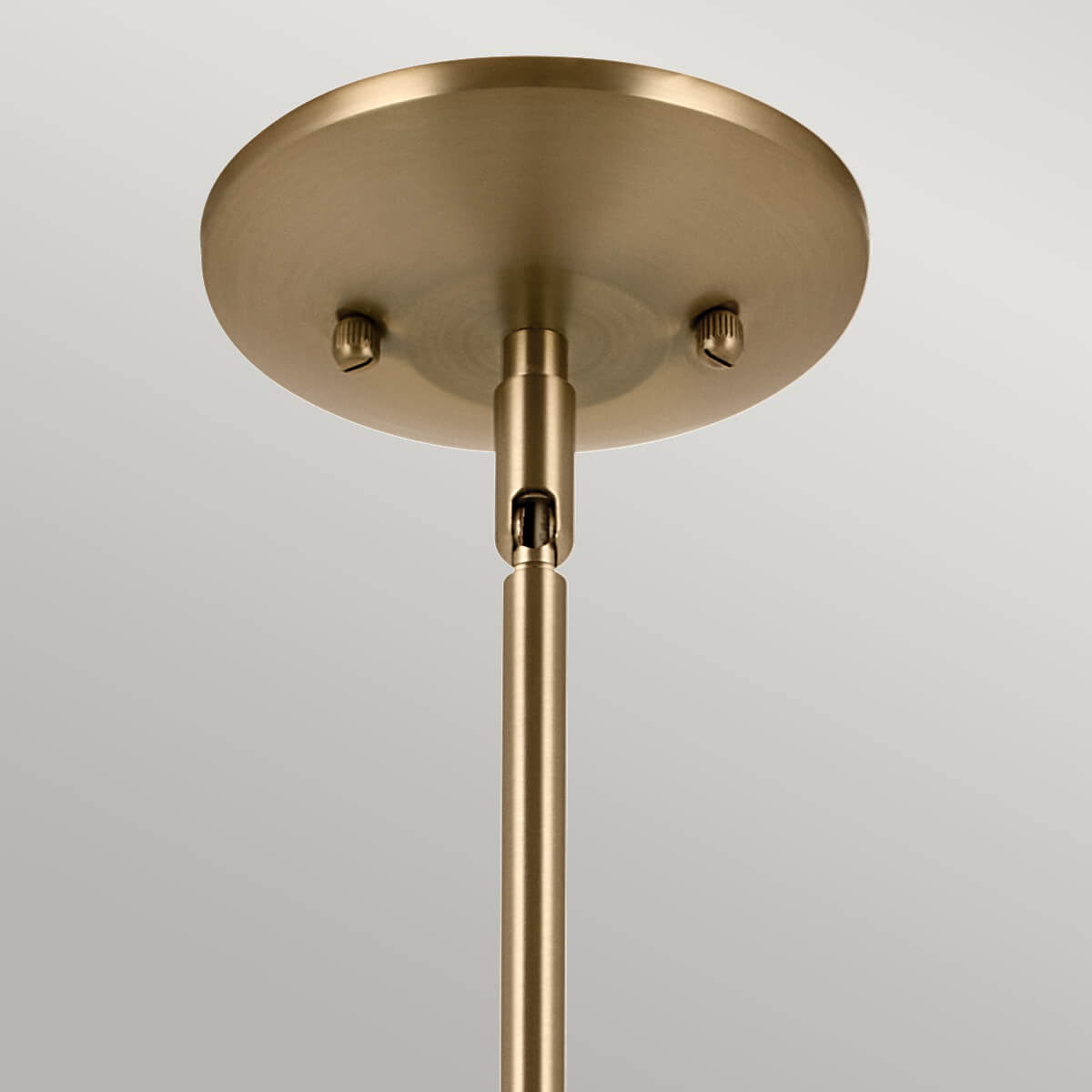 Suspension Deela bronze et opale, verre