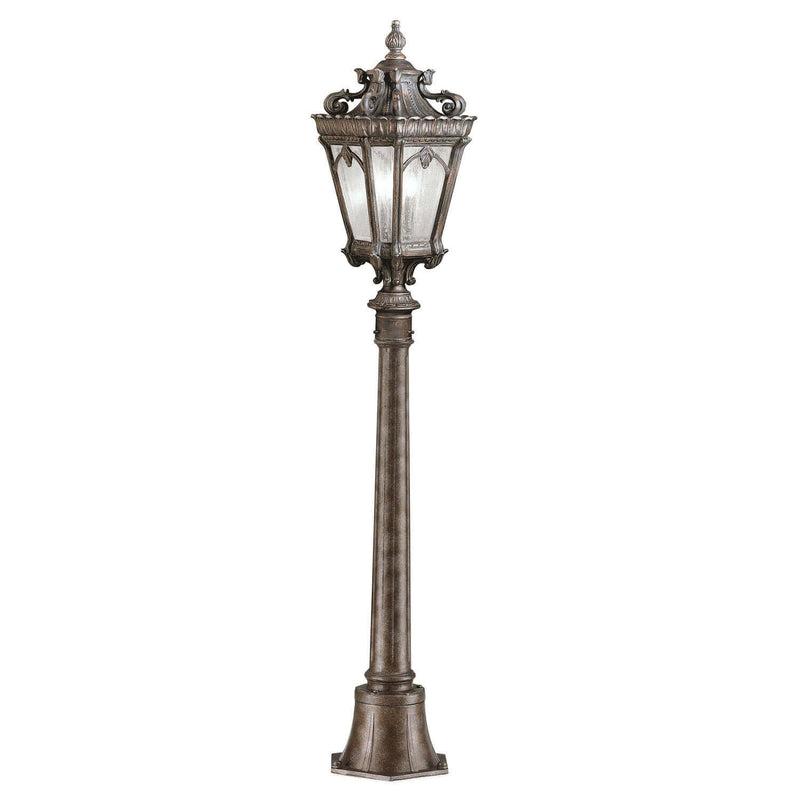Lampadaire extérieur Tournai, verre